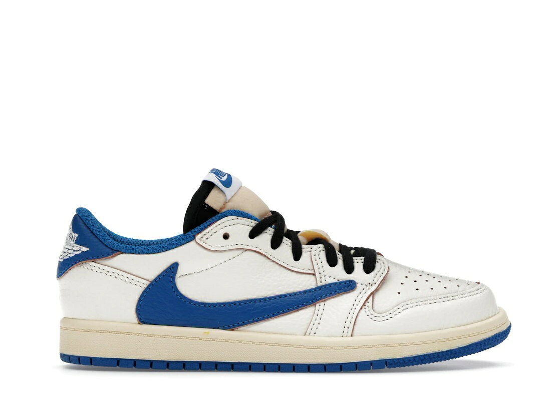 Rakuten - 6/15【1000円割引クーポン】Jordan Jordan 1 Retro Low OG SP Fragment x Travis Scott Sail Military Blue (PS) Jordan DO5442-104 メンズ スニーカー ランニングシューズ 19SX-20260508125615-1889