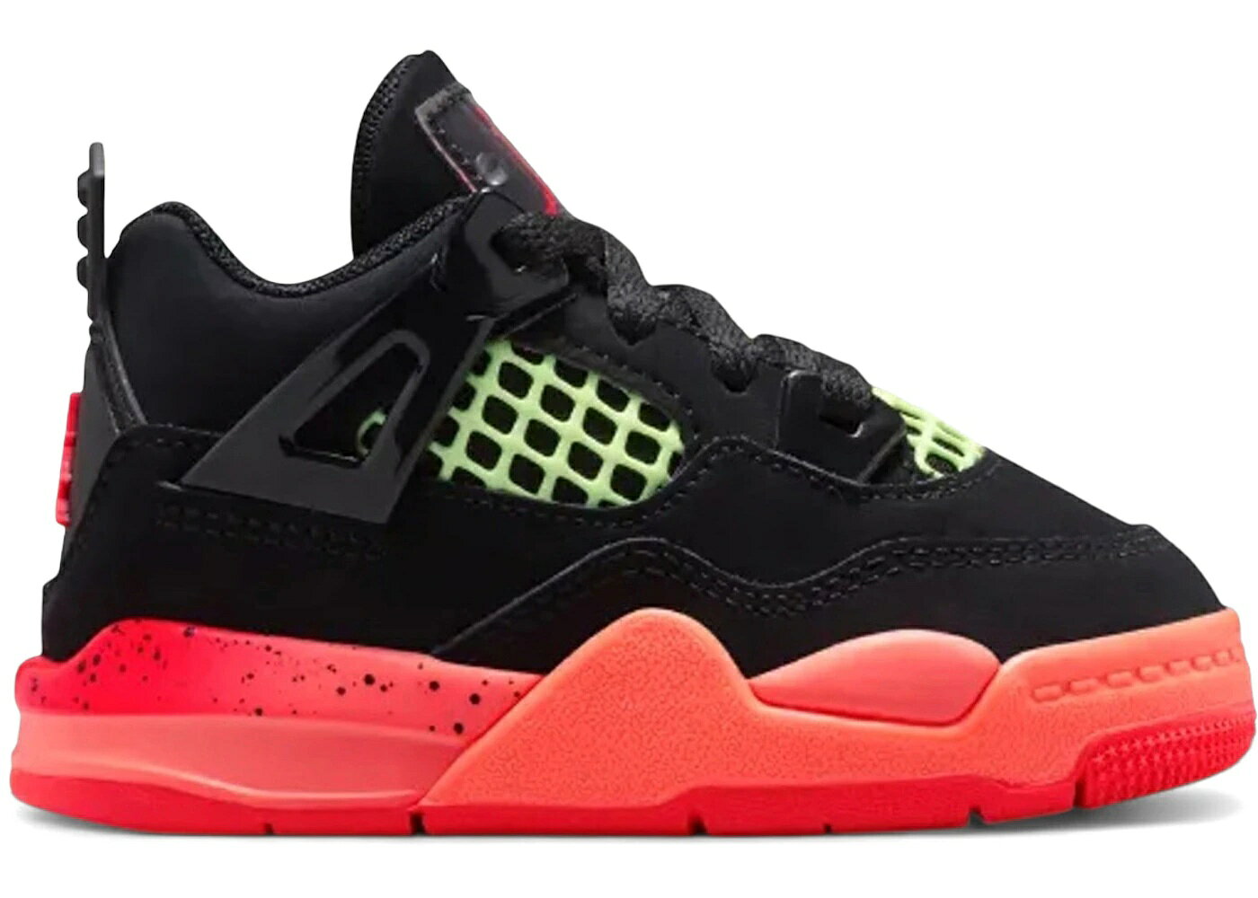 Rakuten - 【今なら割引クーポン発行中】Jordan Jordan 4 Retro Black Bright Mango Barely Volt Infrared 23 Jordan II1270-001 メンズ スニーカー ランニングシューズ 19SX-20260508125615-1990