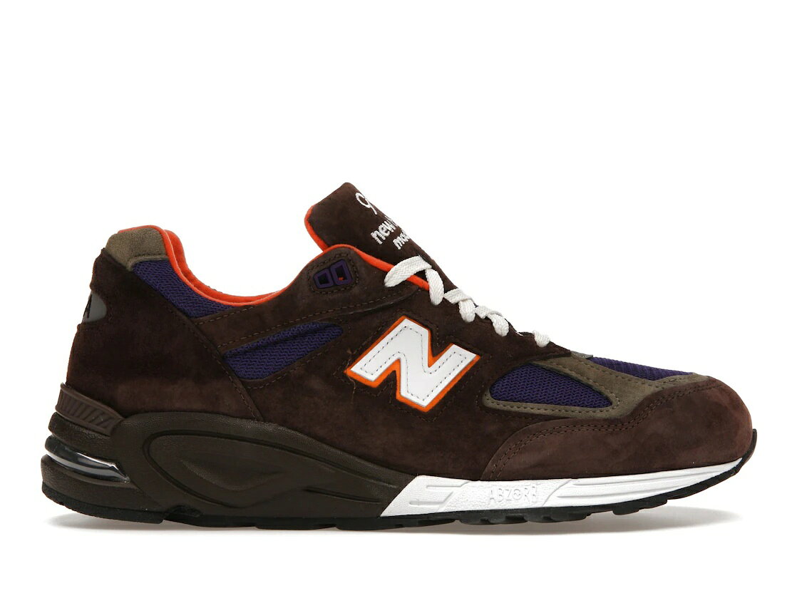 1000円クーポン発行！New Balance New Balance 990v2 MiUSA Brown Purple ニューバランス M990BR2 メンズ スニーカー ランニングシューズ 19SX-20260713152643-944