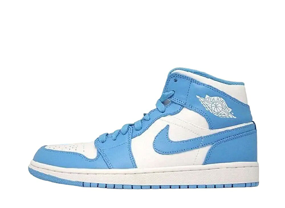 Nike ナイキ エアジョーダン1 レトロ ミッド ユニバーシティ ブルー ナイキ 554724-106 メンズ スニーカー ランニングシューズ 21SN-554724-106