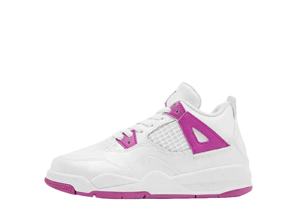 Nike ナイキ GS エアジョーダン4 ハイパーバイオレット ナイキ FQ1314-151 大人も履ける キッズモデル ウィメンズ レディース スニーカー ランニングシューズ キッズスニーカー ベビーシューズ 21SN-FQ1314-151
