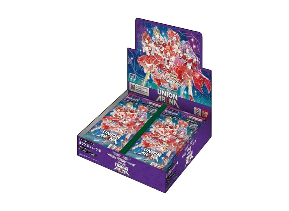 【スーパーセール】1000円クーポン発行！Trading cards ユニオンアリーナ ブースターパック「マクロス シリーズ Vol.2」ボックス Trading cards 835130 ホビー コレクション トレーディングカード 21SN-835130