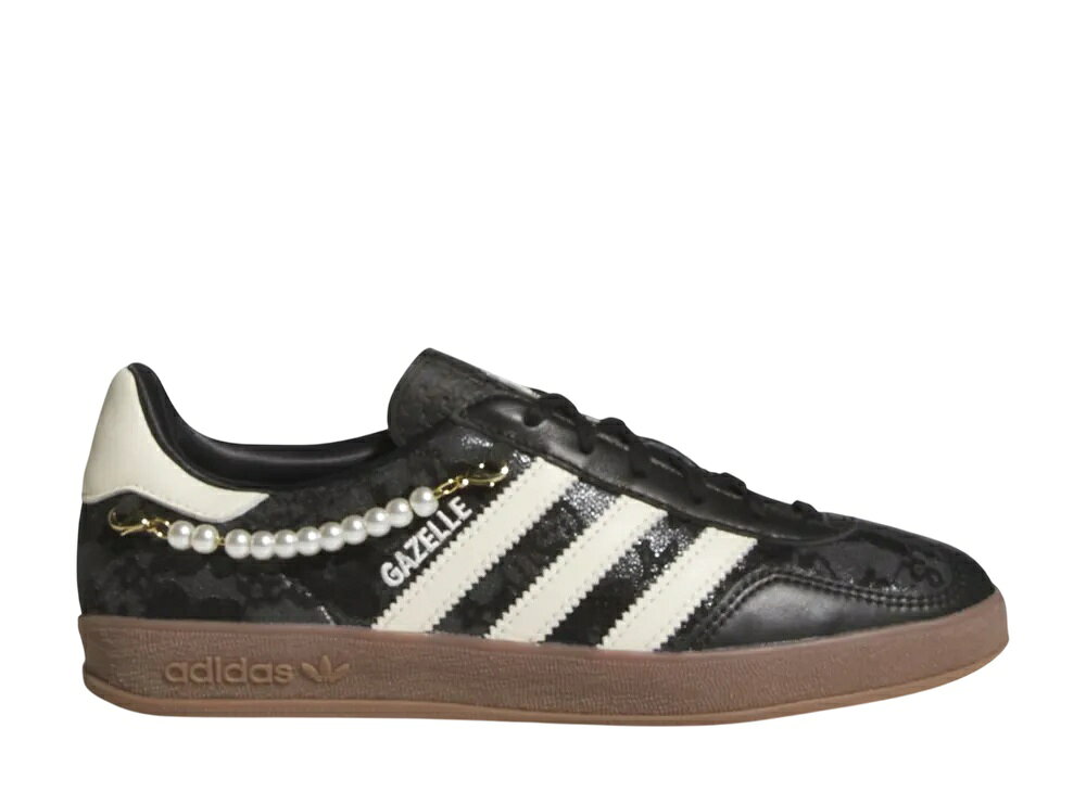 1000円クーポン発行！adidas アディダス ウィメンズ ガゼル インドア コアブラック/クリームホワイト アディダス HQ2624 ウィメンズ レディース スニーカー ランニングシューズ 21SN-HQ2624