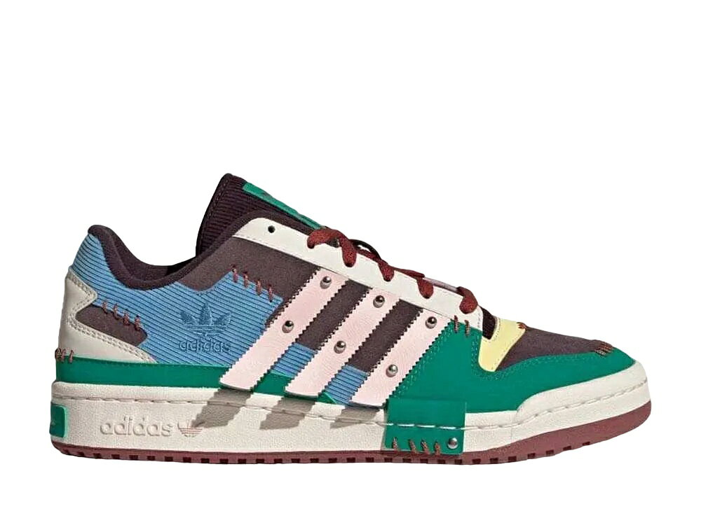 【スーパーセール】1000円クーポン発行！adidas メルティング サッドネス × アディダス フォーラム ロー ナイトバーガンディ/ヴェイパーピンク/ライトブルー アディダス GW8724 メンズ スニーカー ランニングシューズ 21SN-GW8724