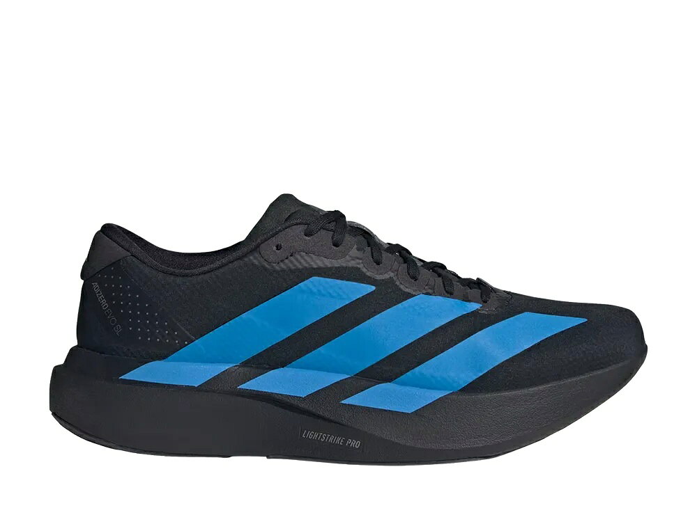 8/20限定発行！adidas アディダス アディゼロ エヴォ SLランニング コアブラック/ルーシッドレイブルー アディダス KI4257 メンズ スニーカー ランニングシューズ 21SN-KI4257