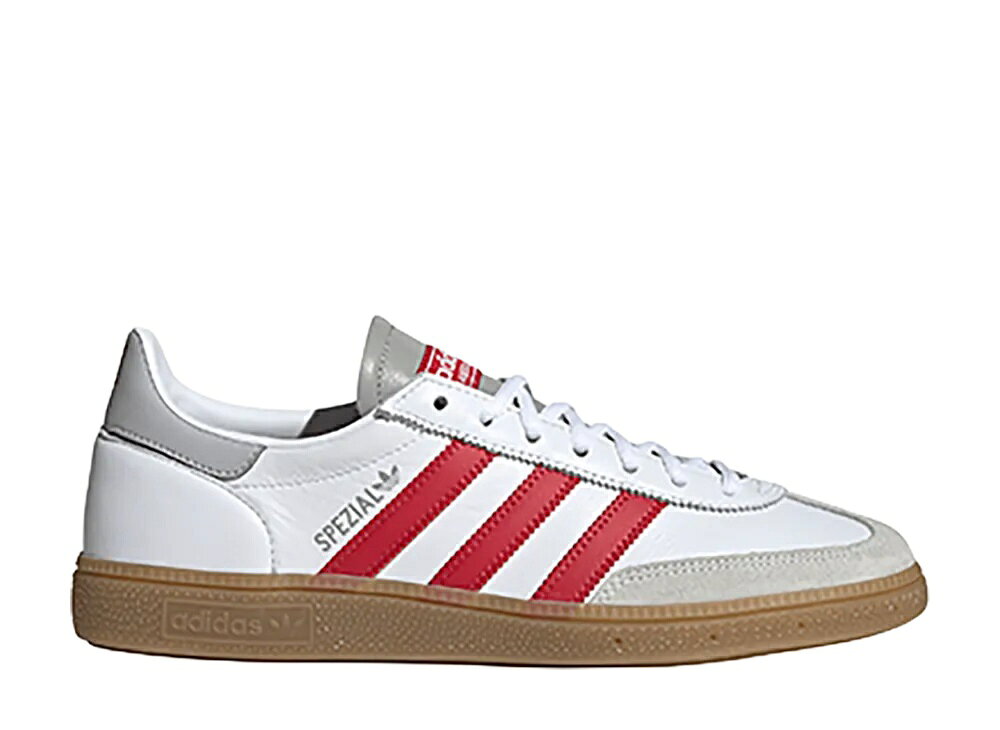 adidas リヴァプールFC × アディダス ハンドボール スぺツィアル フットウェアホワイト/ストロベリーレッド/グレーツー アディダス KI5241 メンズ スニーカー ランニングシューズ 21SN-KI5241