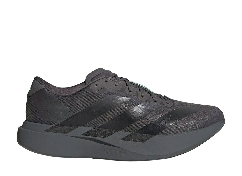 1000円クーポン発行！adidas アディダス アディゼロ エヴォ SL グレーファイブ/コアブラック/ライムバースト アディダス KJ1364 メンズ スニーカー ランニングシューズ 21SN-KJ1364