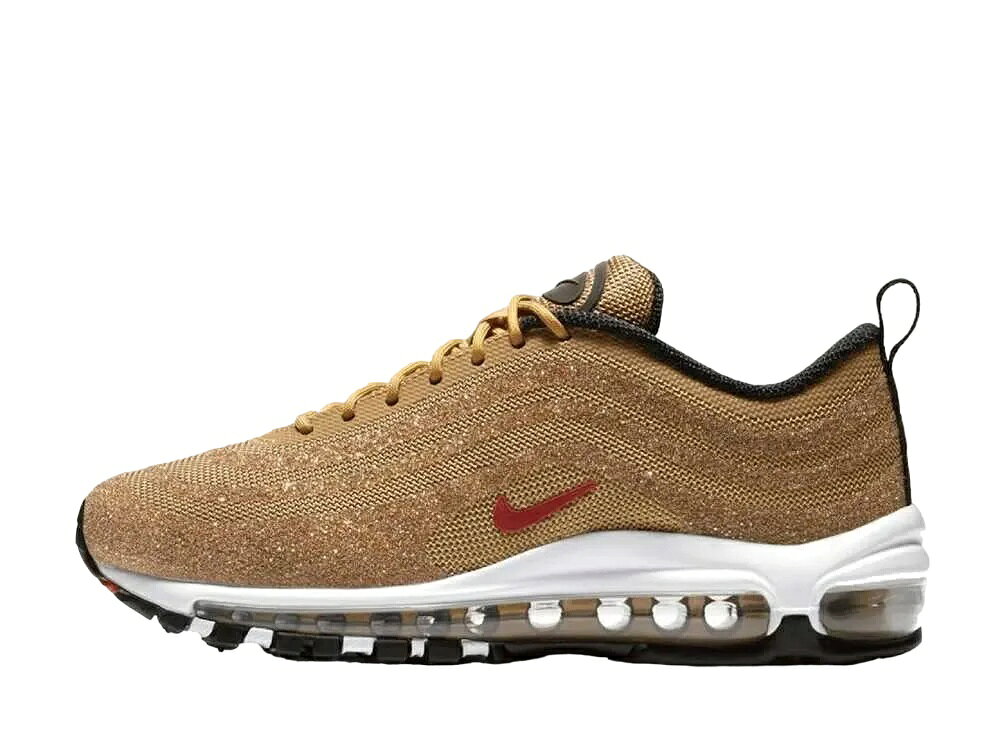 ＼1000円OFFクーポン発行／Nike ナイキ ウィメンズ エアマックス97 LX スワロフスキー メタリック ゴールド ナイキ 927508-700 ウィメンズ レディース スニーカー ランニングシューズ 21SN-927508-700