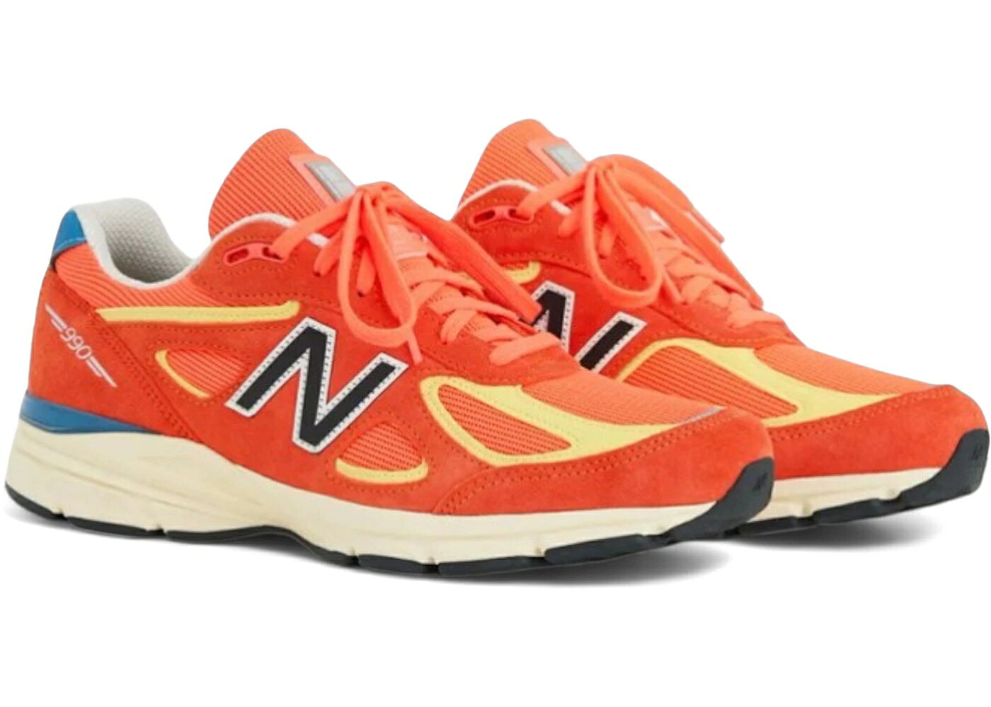 New Balance New Balance 990v4 MiUSA Urgent Red Maize ニューバランス U99076B メンズ スニーカー ランニングシューズ 19SX-20260902103638-562