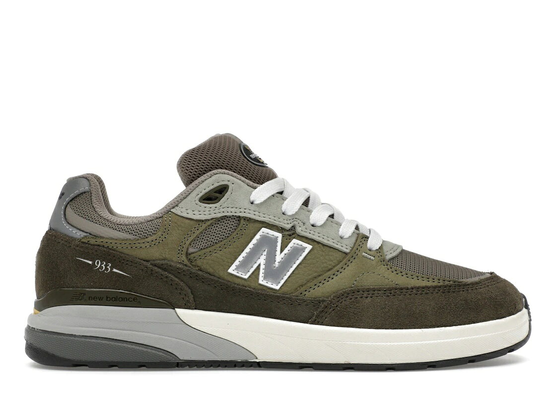 New Balance New Balance Numeric 933 Andrew Reynolds Olive ニューバランス NM933JKL メンズ スニーカー ランニングシューズ 19SX-20260902103638-879