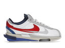 4/30【本日ラスト】1000円クーポン発行 Nike Zoom Cortez SP sacai White University Red Blue ナイキ ズーム コルテッツ サカイ DQ0581-100 メンズ スニーカー ランニングシューズ 19SX-20230706160109-102