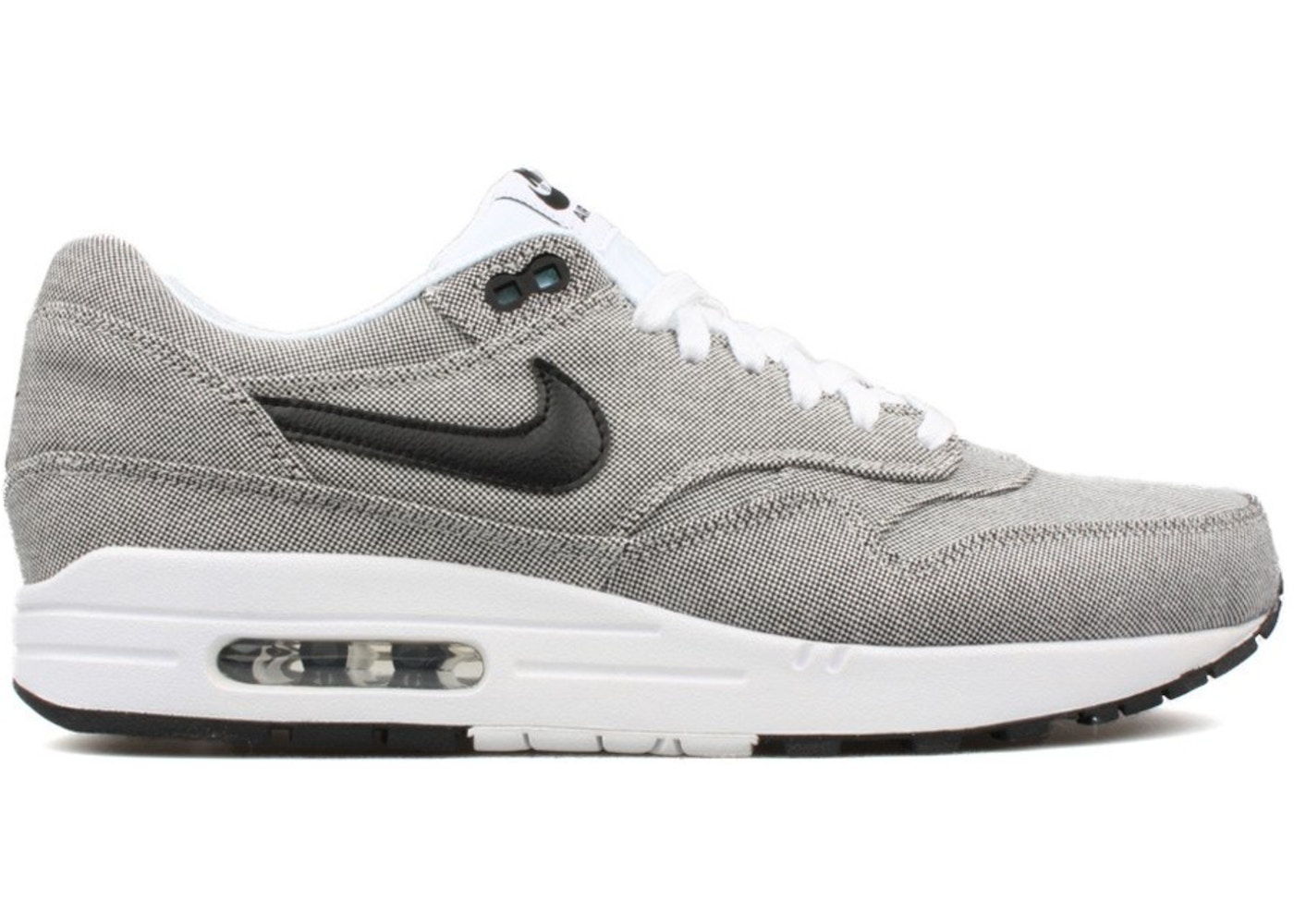 【セール】1000円クーポン発行中!!Nike Air Max 1 Canvas White Black Picnic Pack ナイキ エア マックス 1 5...