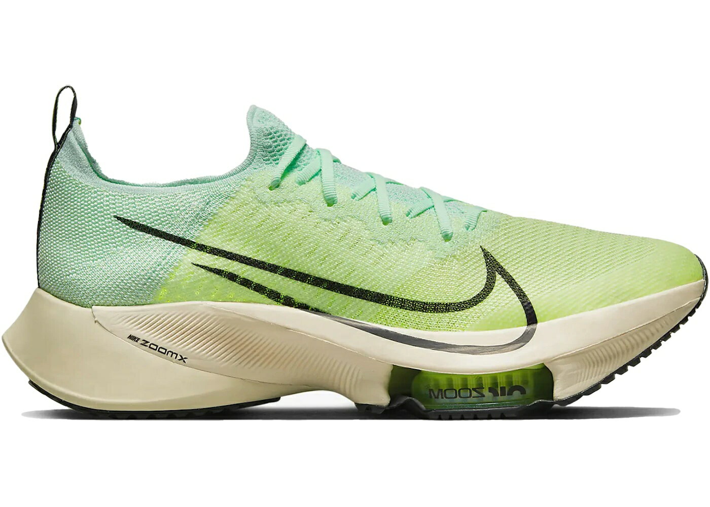 【期間限定】1000円クーポン発行中!!Nike Nike Air Zoom Tempo Next% Flyknit Barely Volt Mint Foam ..