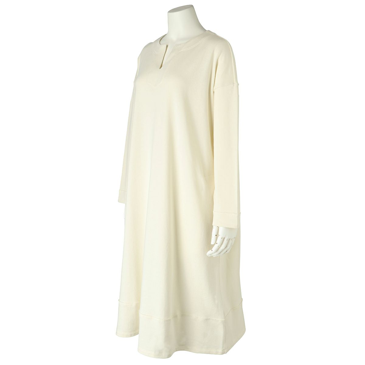 【special summerクーポン対象！】 KIDBLUE/キッドブルー24オーガニックコットン裏毛[長袖ワンピース]