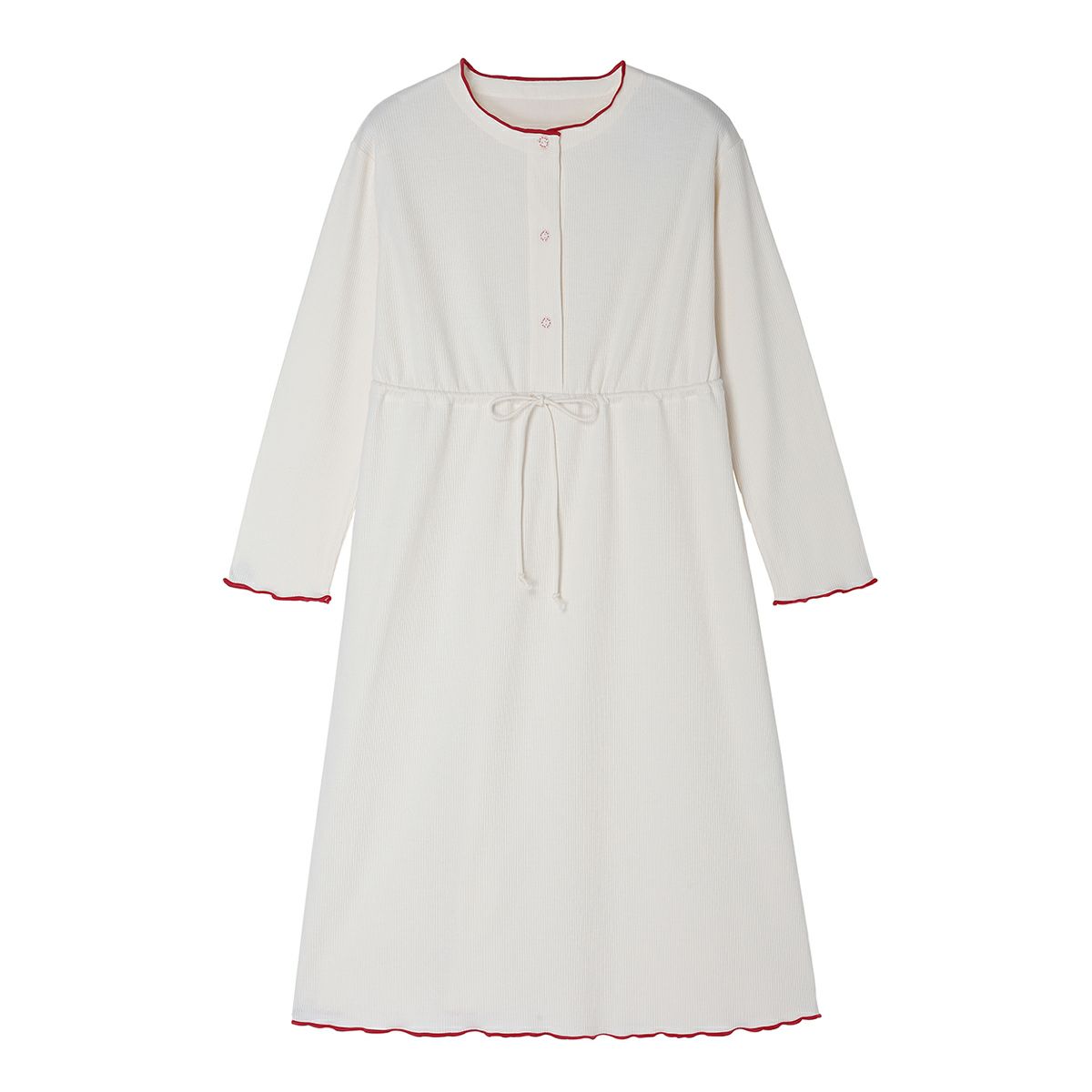 【OUTLET】 KID BLUE / キッドブルー 25リブメロー[長袖ナイティ]