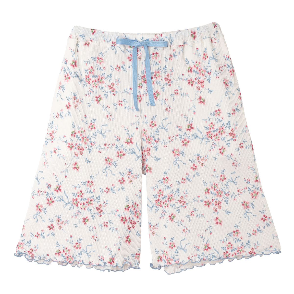 KID BLUE / キッドブルー リブワイルドローズ[ショート丈ボトムス]