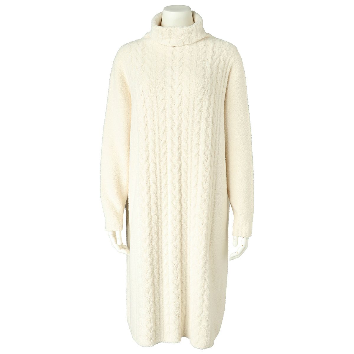 【期間限定クーポン対象！】 KID BLUE / キッドブルー ホールガーメントモールニット[長袖ワンピース]