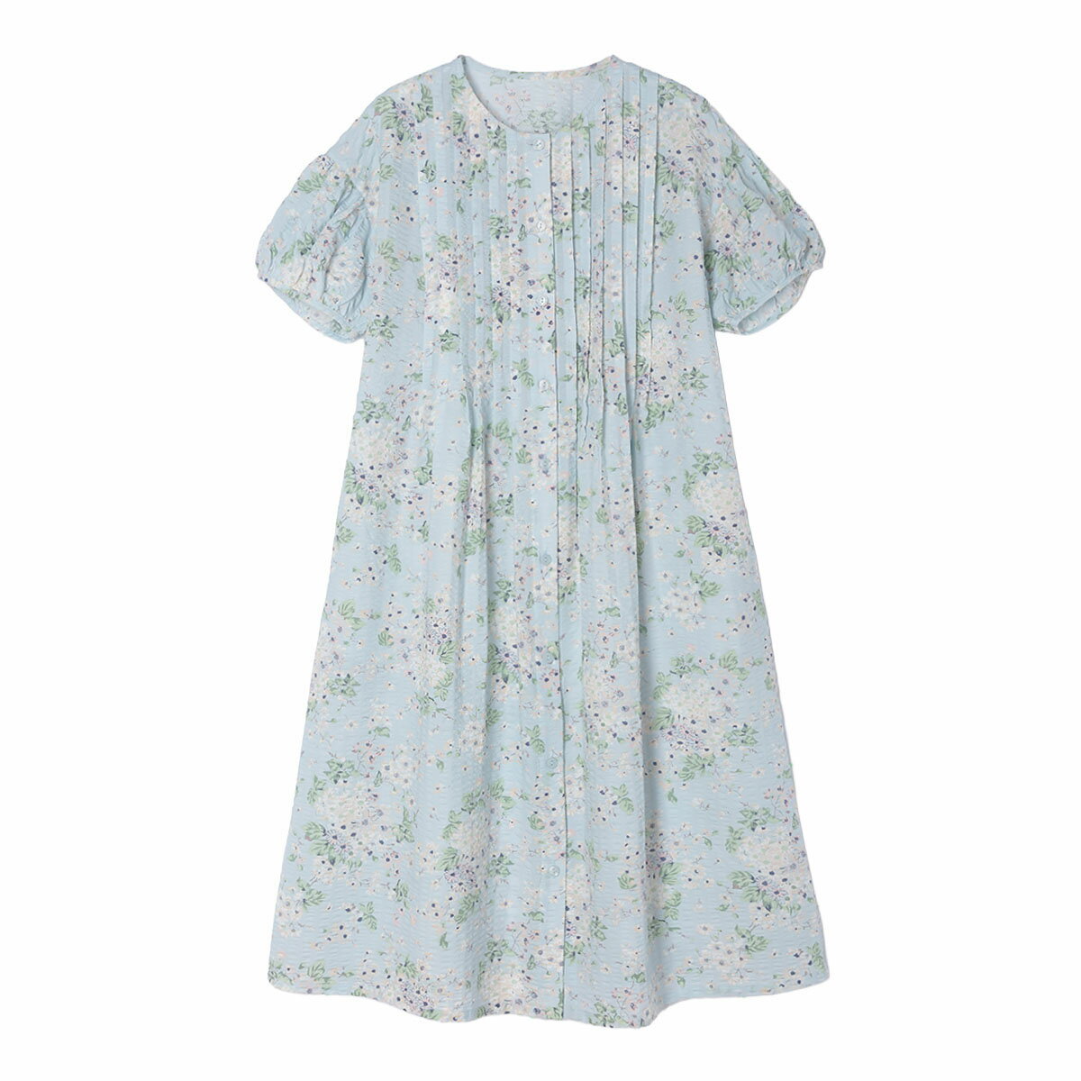 Negligees - KID BLUE / キッドブルー 26フローラルガーデンN[5分袖ナイティ]