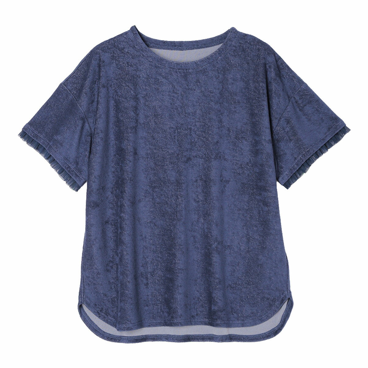 KID BLUE / キッドブルー 26ガーゼパイル無地[半袖トップス]