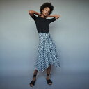【Rakuten Fashion THE SALE期間限定10%OFF】Maje マージュ BIMATERIAL MIDI DRESS ワンピース 定価$375