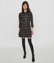 【Rakuten Fashion THE SALE期間限定10%OFF】Maje マージュ TWEED-STYLE CONTRAST DRESS ワンピース 定...
