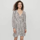 【Rakuten Fashion THE SALE期間限定10%OFF】Maje マージュ PRINTED JACQUARD WRAP DRESSワンピース 定...