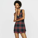 Maje }[W PLAID ROMPER WITH FAUX-SKIRT I[C 艿$375