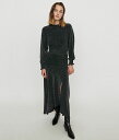 【Rakuten Fashion THE SALE期間限定10%OFF】Maje マージュ STRETCH SCARF DRESS IN LUREX ワンピース...