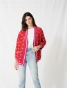 Maje マージュ Jacquard cardigan with contrastカーディガン