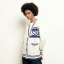 sandro サンドロ Oversized striped cardigan カーディガン 定価$