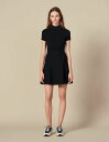 【Rakuten Fashion THE SALE期間限定10%OFF】sandro サンドロ KNIT DRESS WITH HIGH NECK ワンピース ...