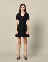 【Rakuten Fashion THE SALE期間限定10%OFF】sandro サンドロ KNIT DRESS EMBELLISHED WITH SMAL...
