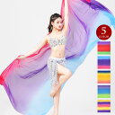 【即納】ベリーダンス衣装 グラデーション シフォンベール 大判 衣装 アラビアン アラビア衣装 Arabia 衣装 ダンス衣装 舞台衣装 コスチューム 小物 ア...