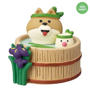 菖蒲湯わんこ コンコンブル concombre デコレ decore 五月飾り ミニチュア