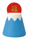 豆富士(日の出カード付き) 縁起物マスコット 福 コンコンブル ミニチュア