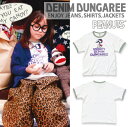 150cm,160cm / ,O[DDS401 eWN SNOOPY BEARD TEE[DENIM DUNGAREE][fj_K[][Xk[s[][PEANUTS][s[ibc][R{][q][l][][TVc][shts]