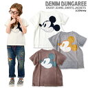 ★24SS★DDM452 ビンテージテンジク MICKEY TEE / 白,グレー,茶 DENIM DUNGAREE デニム＆ダンガリー shts デニム＆ダンガリー 大人