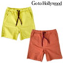 【セール 30 OFF】150cm,160cm / 黄,ベージュGTH611 ストレッチチノ イージー ショートパンツ GO TO HOLLYWOOD G2H ゴートゥーハリウッド 半ズボン 短パン 【ヒザ上丈】 shpt