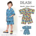 30%OFF!【DILASH】お面柄ドット風甚平