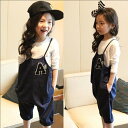 サロペット 子供服 女の子 デニムサ