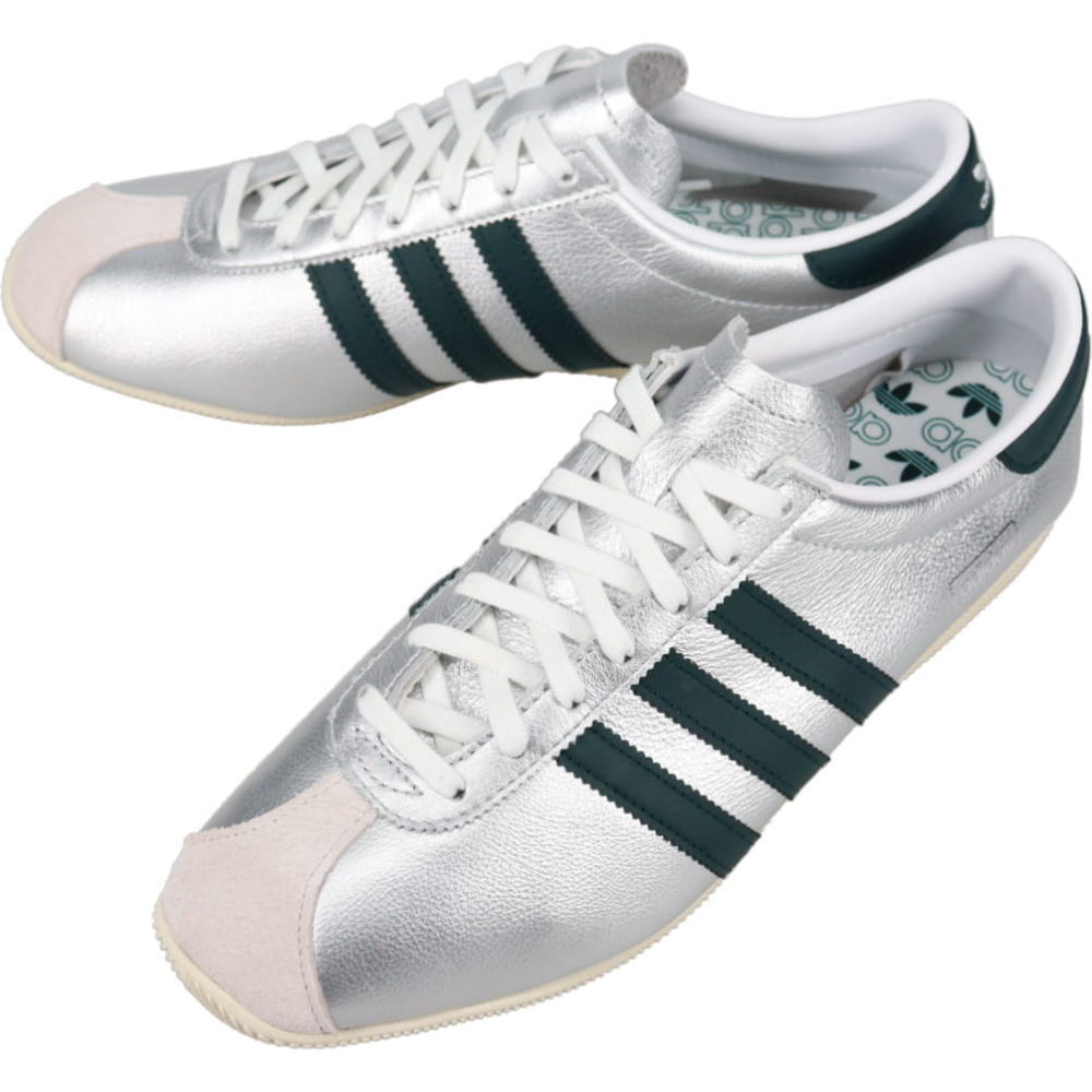 6月限定！最大全額ポイント還元※要エントリー アディダス adidas スニーカー パリ ウィメンズ PARIS W シルバーメタリック/オーロラアイビー/クリームホワイト IH9223【GKOF】