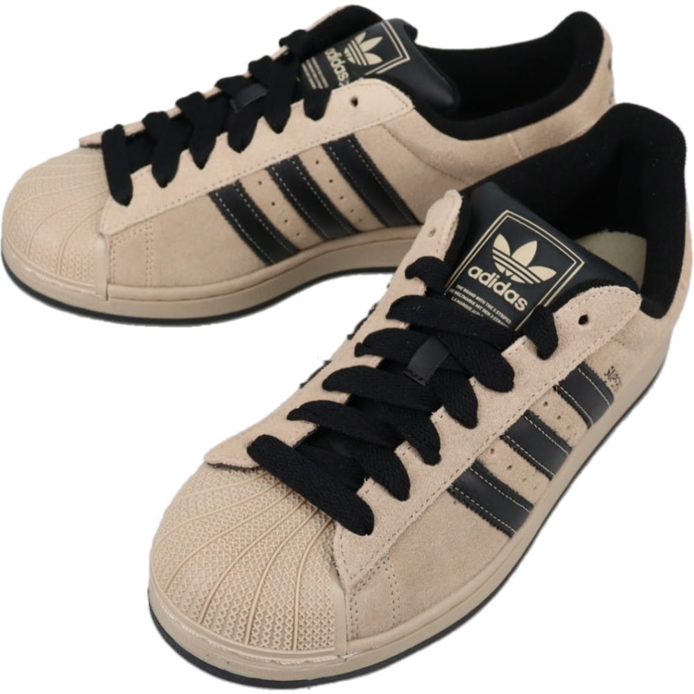 乐天商城 - 5月限定！最大全額ポイント還元※要エントリー アディダス adidas スニーカー スーパースター 2 SUPERSTAR II ストーンカーキ/コアブラック/ストーンカーキ IH9320【GKOF】