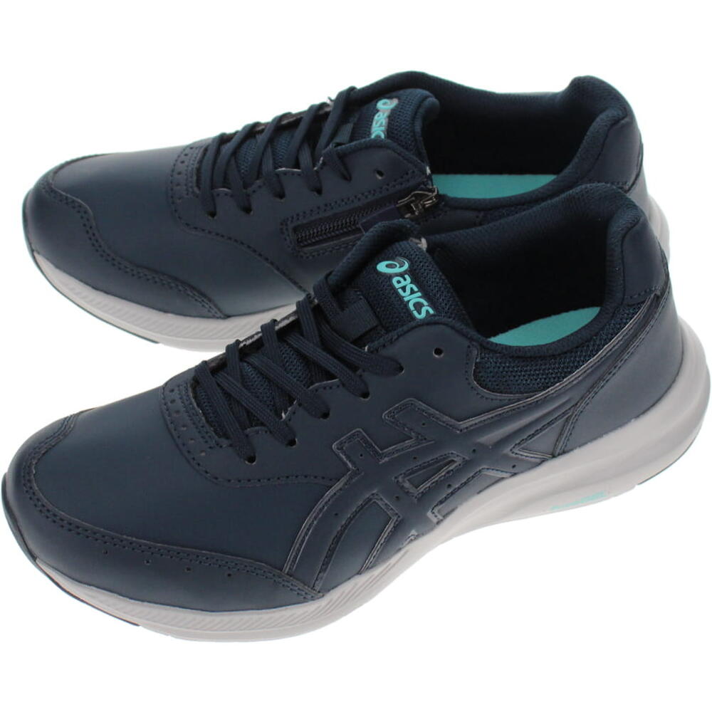 アシックス asics スニーカー ゲル ファンウォーカー W053 GEL-FUNWALKER W053 ネイビーブルー 1292A053 400【GGOM】