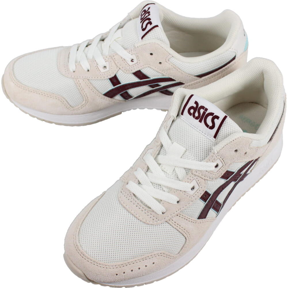 アシックス スニーカー メンズ アシックス asics スニーカー ウィメンズ ライト クラシック LYTE CLASSIC クリーム/ポートロイヤル 1202A306-109【GHOL】