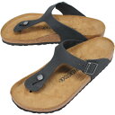【ポイント最大47倍スーパーセール】定番 ビルケンシュトック BIRKENSTOCK サンダル ギゼ Gizeh ブラック 0845251 レギュラー幅【GHOK】(4)