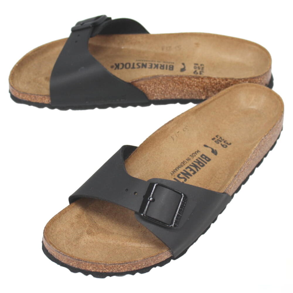 ビルケンシュトック BIRKENSTOCK サンダル マドリッド Madrid ブラック 0040793 ナロー幅