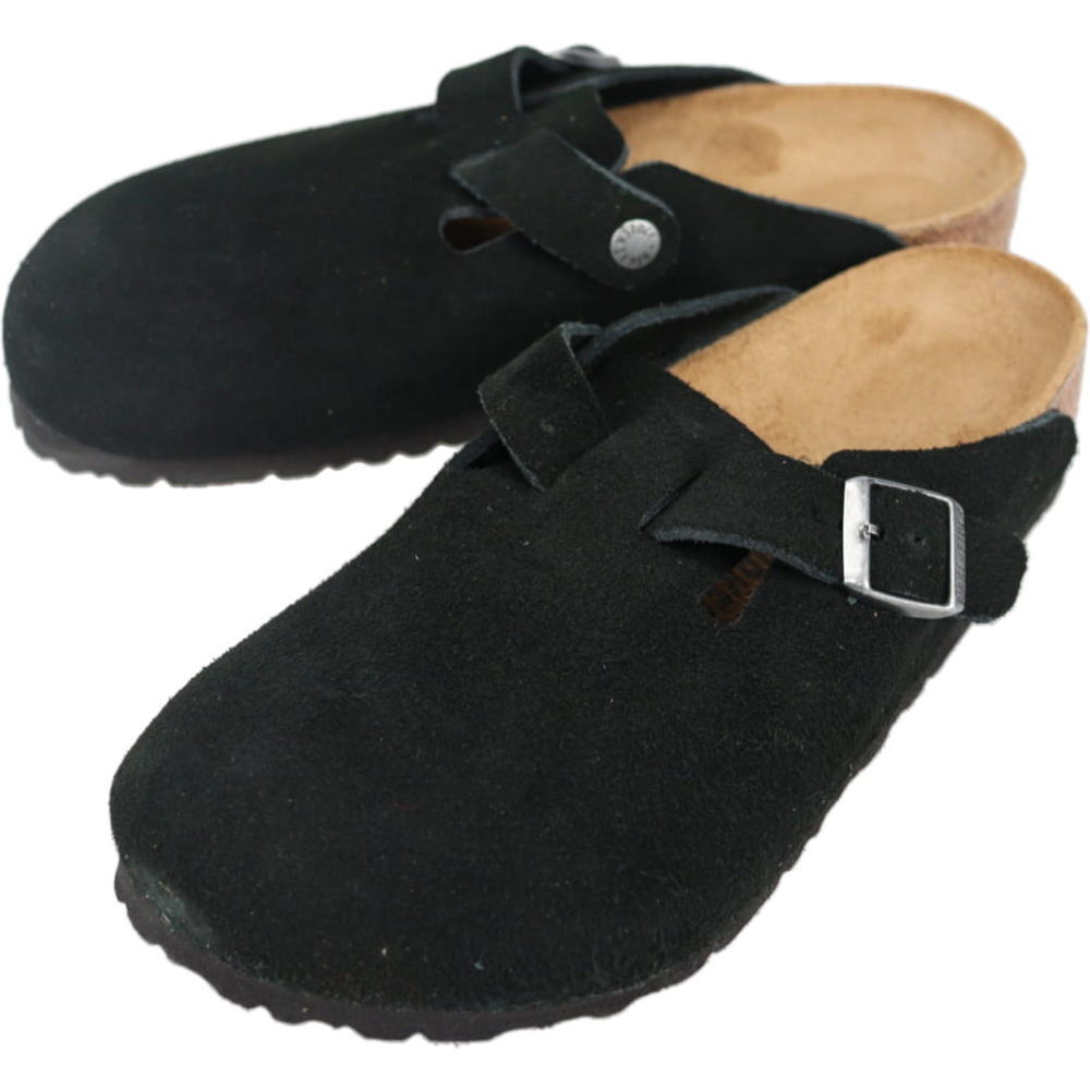 3月限定！最大全額ポイント還元※要エントリー 定番 ビルケンシュトック BIRKENSTOCK サンダル ボストン Boston ブラック レギュラー幅 1027142【GIFO】