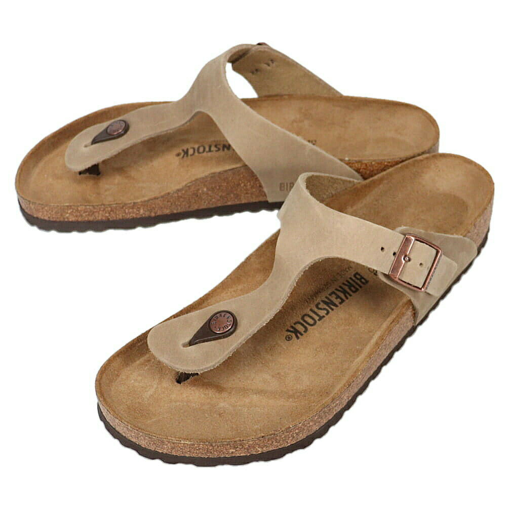 5月限定！最大全額ポイント還元※要エントリー ビルケンシュトック BIRKENSTOCK サンダル ギゼ Gizeh タバコブラウン 943811 レギュラー幅【GJOH】