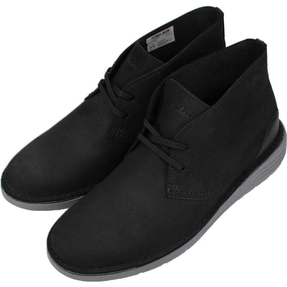 クラークス Clarks シューズ ブランツ ミッド Brahnz Mid ブラックヌバック 26169112 【GGON】