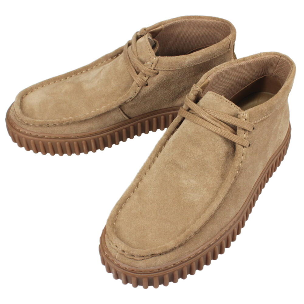 Rakuten - 5月限定！最大全額ポイント還元※要エントリー クラークス Clarks トーヒルハイ Torhill Hi ダークサンドスエード 26173663【GHOM】